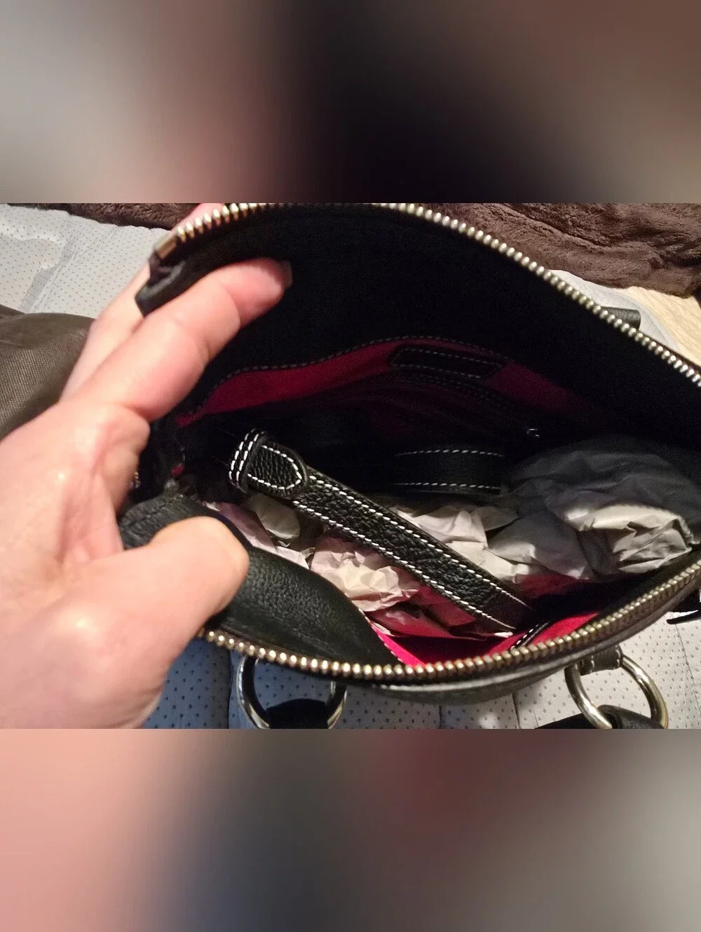 Dooney & Bourke Sorrento Satchel Black